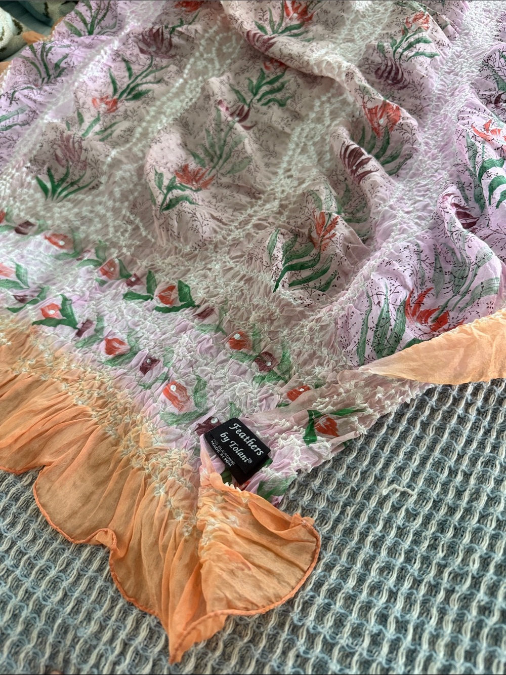 Feathers Tolani Scarf